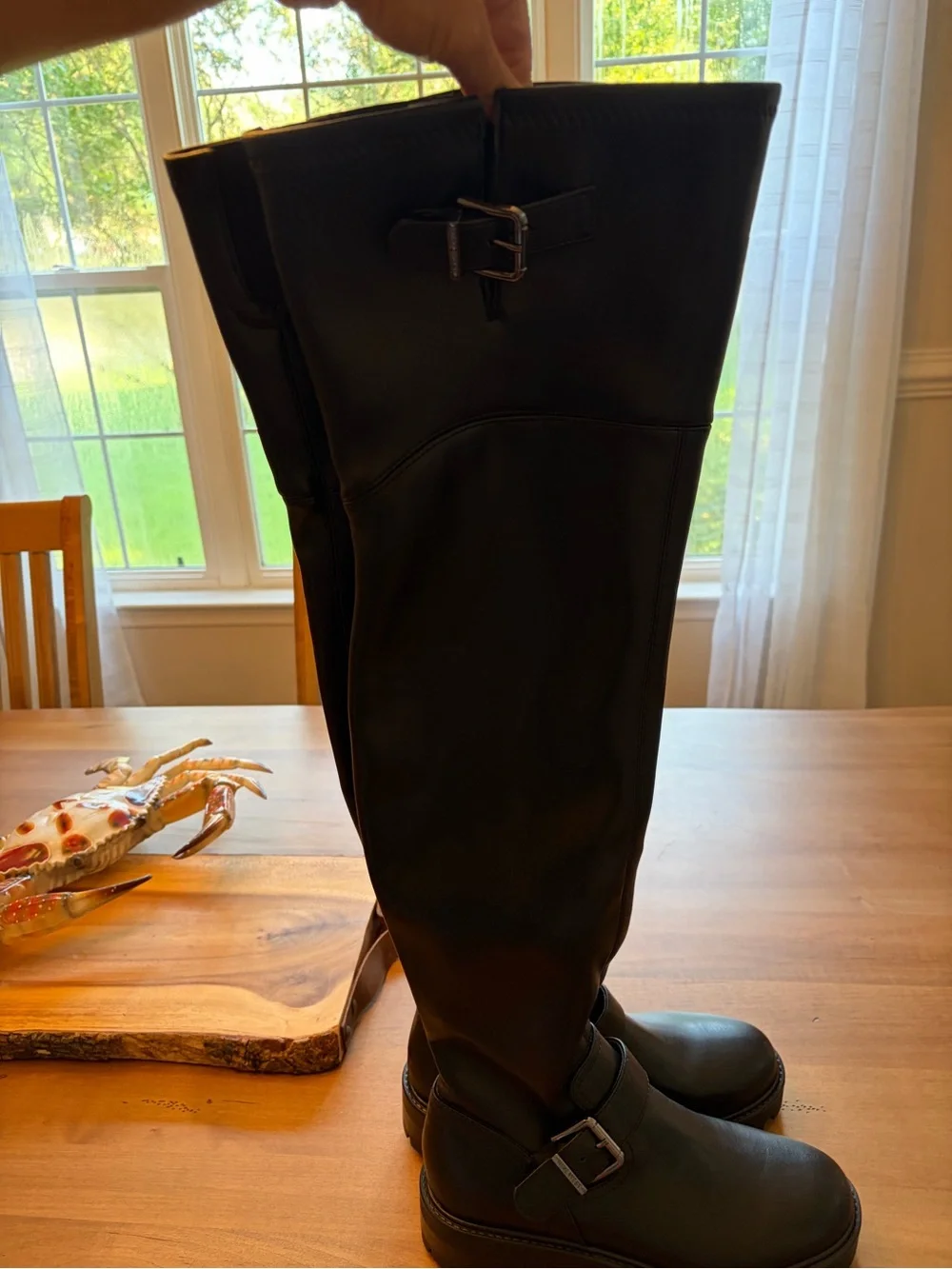 Brand New never worn Nine West Black Over-the-Knee Women's Boots